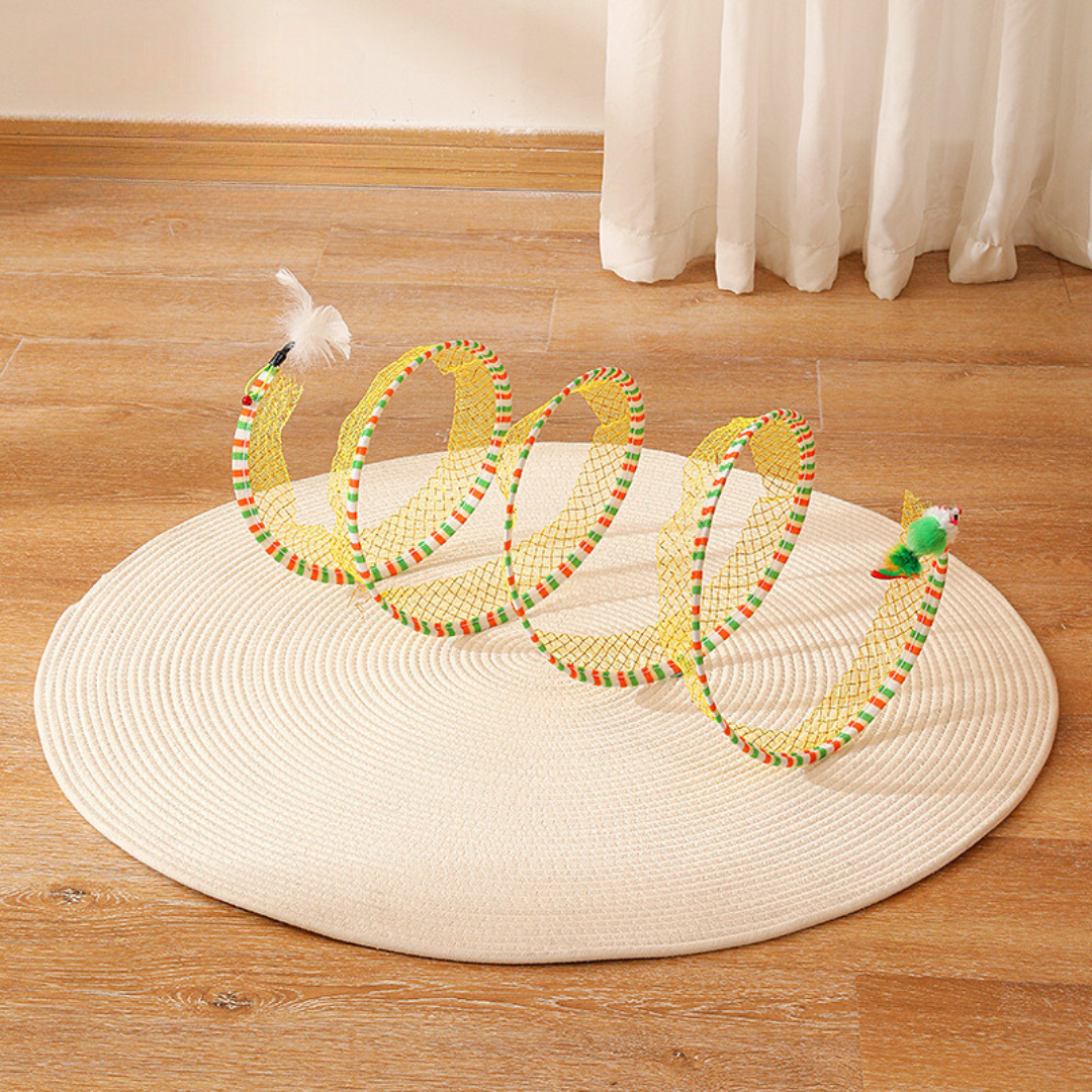 Interaktives Katzen Spiralspielzeugs