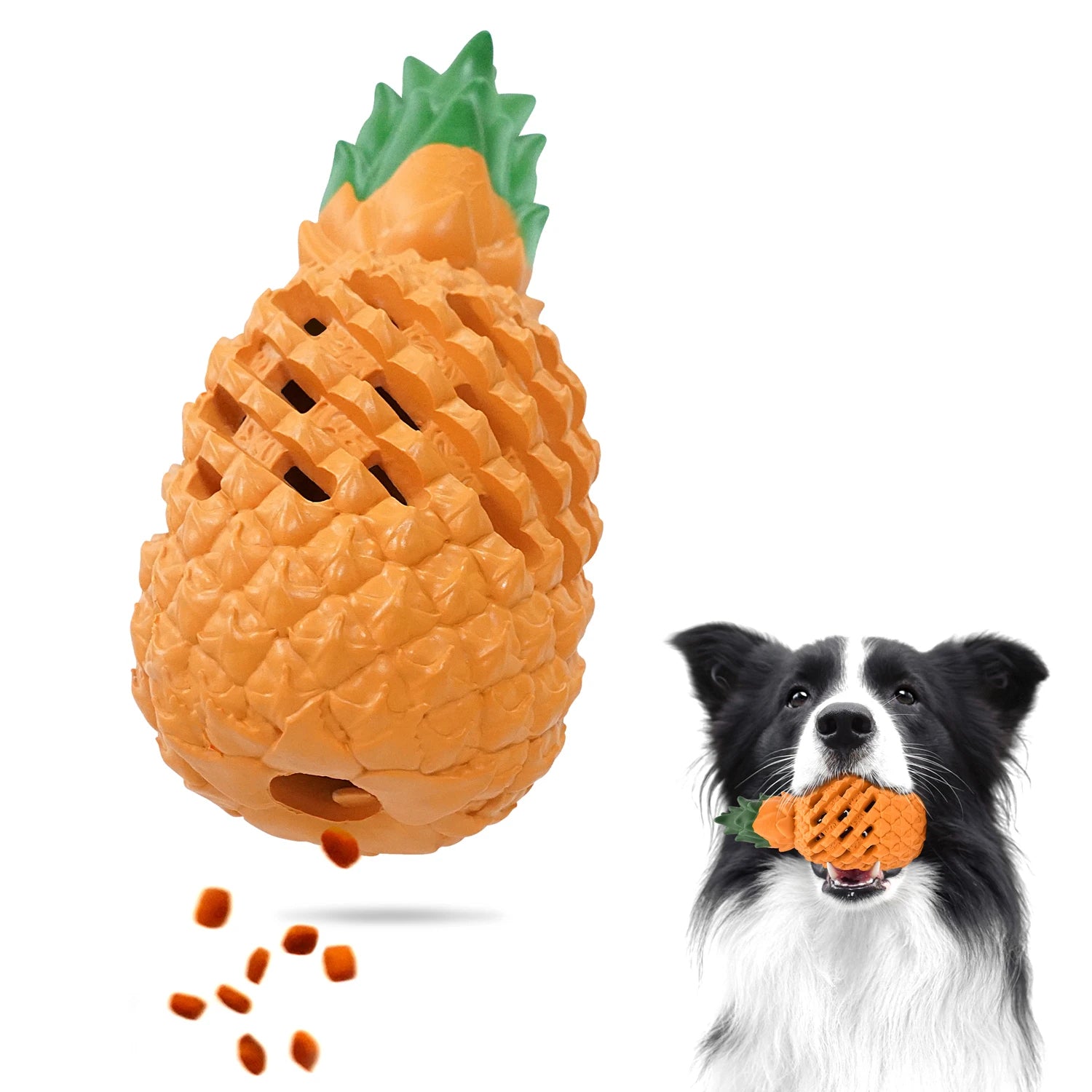 futter spielzeug hund Unzerstörbare Ananas Kauspielzeug für Hunde – tier-herzen