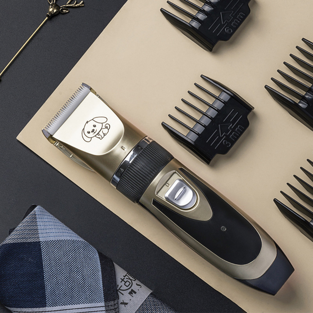 Lautloses Felltrimmer Set für Hunde