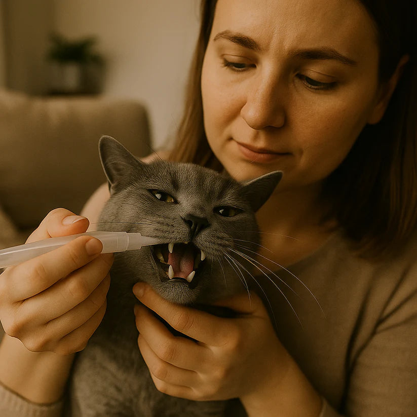 Zahnpflege Stift für Katzen