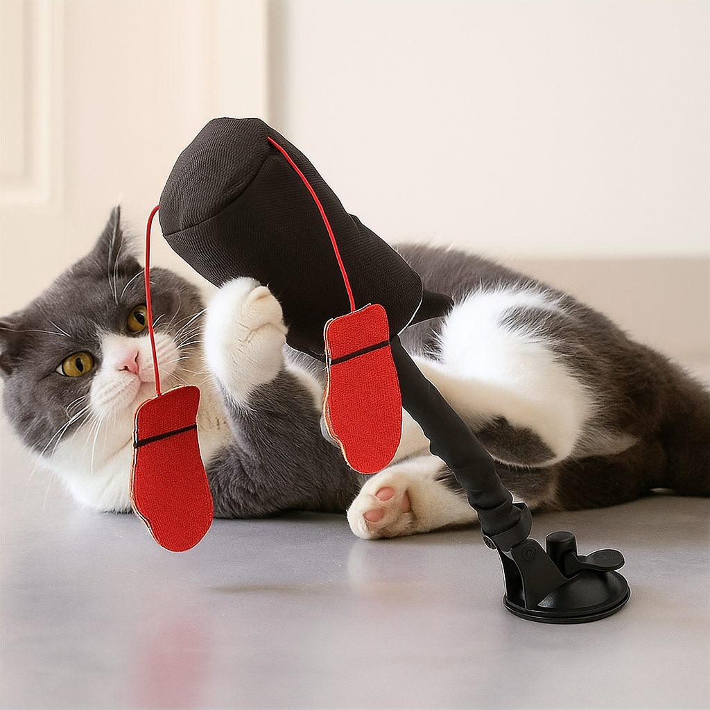 Interaktives Boxsack Katzen Spielzeug
