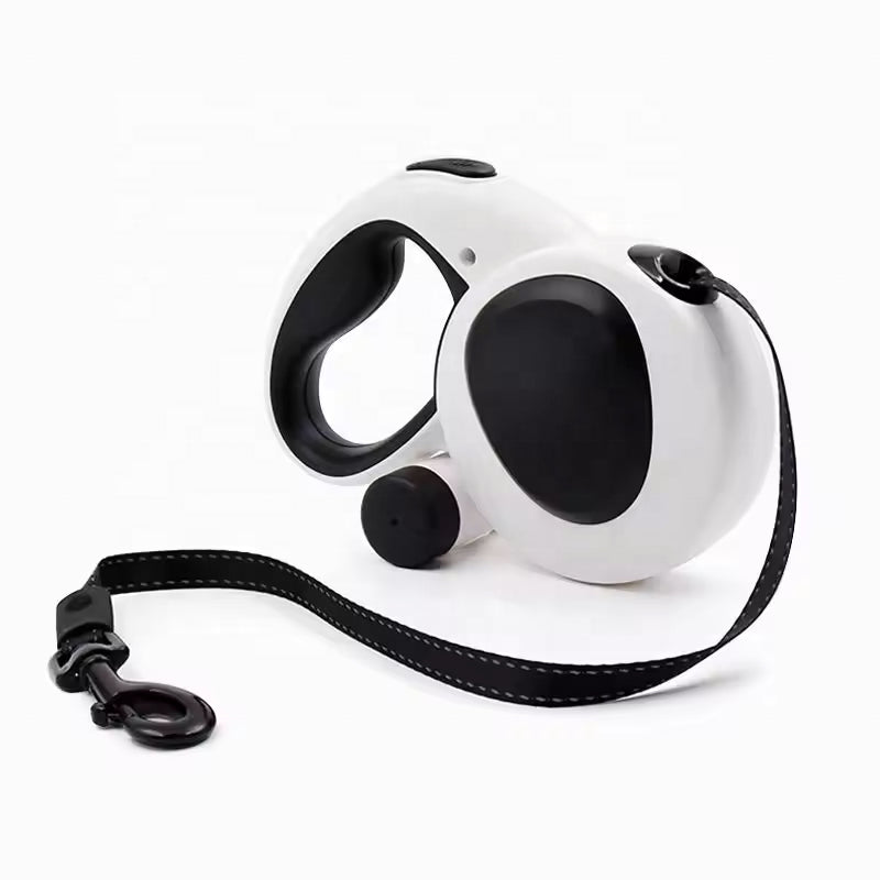 5in1 Reflektierende Hundeleine mit integrierter Taschenlampe
