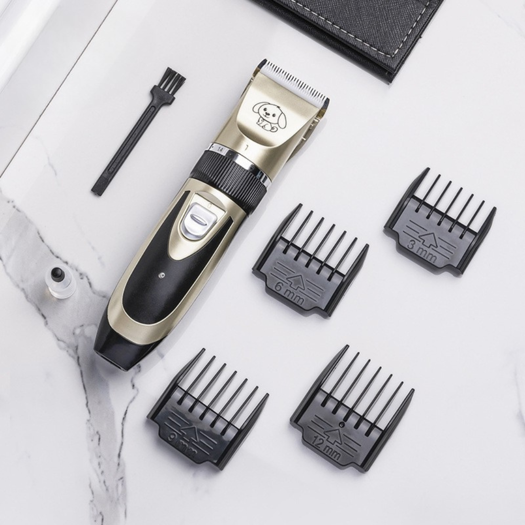Lautloses Felltrimmer Set für Hunde