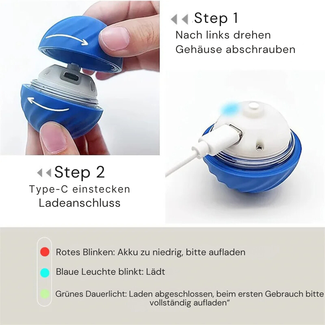 Interaktiver Springball für Hunde