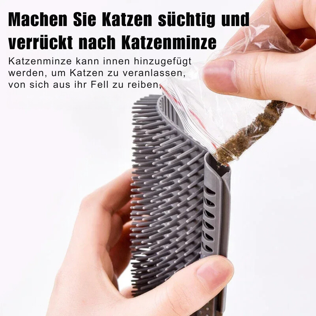 Katzen Wandbürste mit Katzenminze