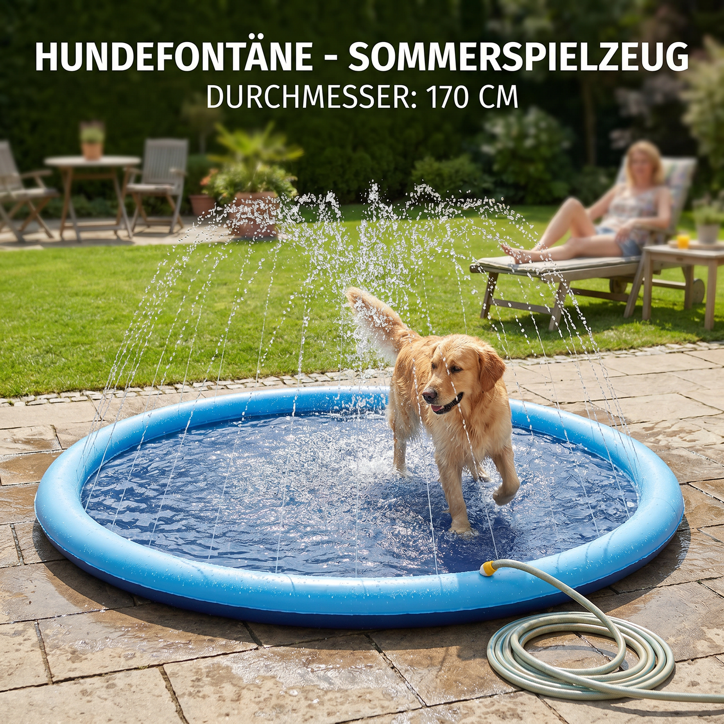 Hundefontäne - Sommerspielzeug