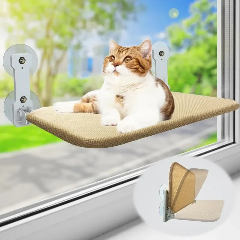 Klappbare Saugnapf Hängematte für Katzen