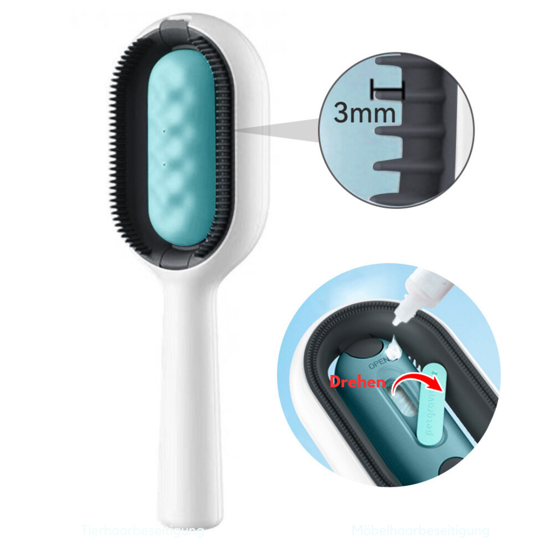 Klebrige Haustierbürste