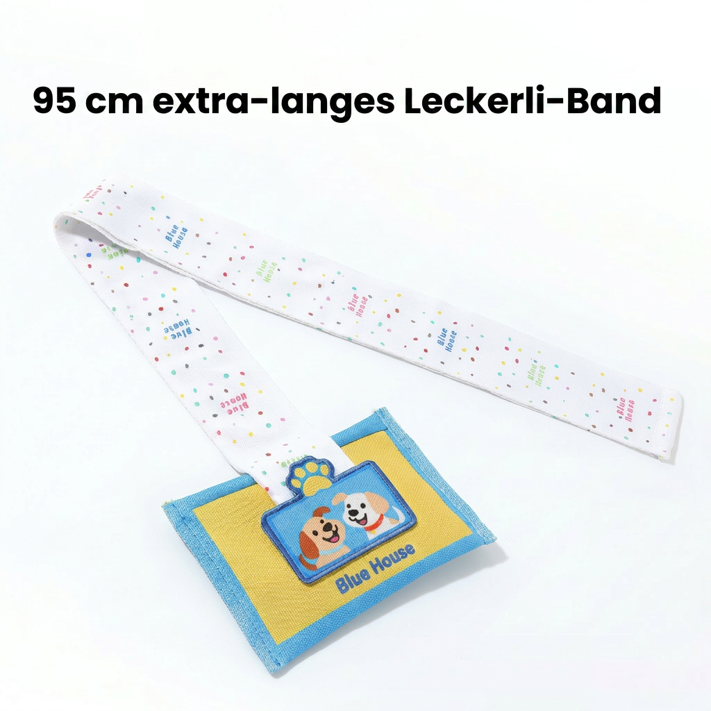 Langlebiges Schnüffelspielzeug für Hunde im Tuchbox Design – Mit Versteckfach & Quietschfunktion