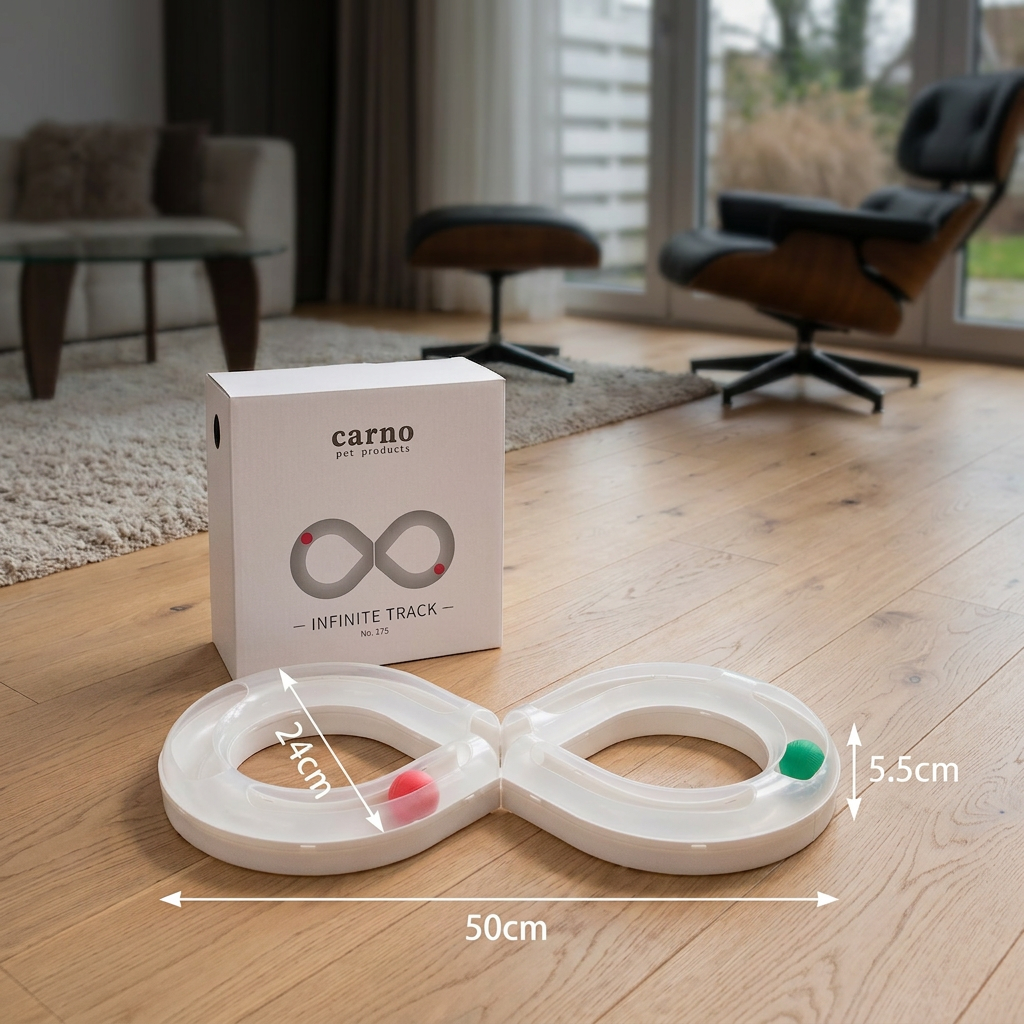Interaktives Trackball-Spielzeug für Katzen