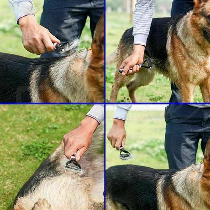 2-in-1 Fellkamm – Knotenlöser