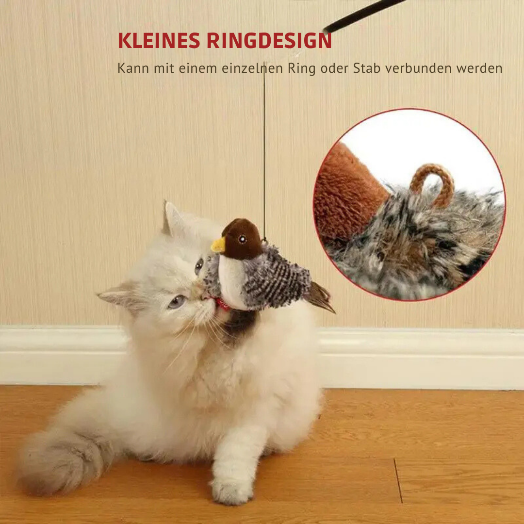 Zwitscherndes Vogelspielzeug für Katzen