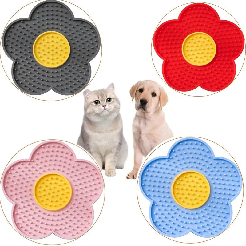 Sonnenblumen Schleckplatte für Hunde