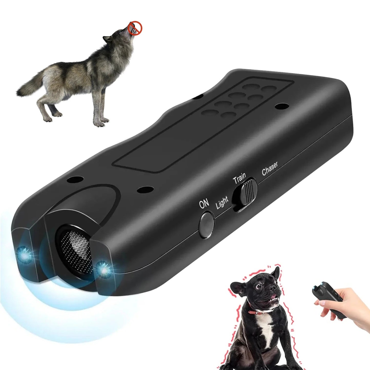 Mobiler Ultraschall-Vertreiber für zuverlässigen Schutz!