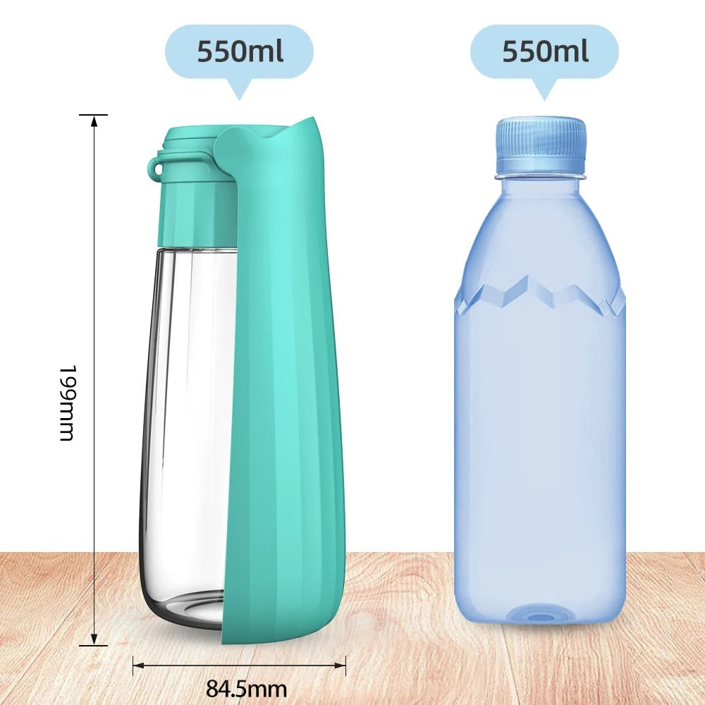Tragbare Hunde-Wasserflasche Dispenser