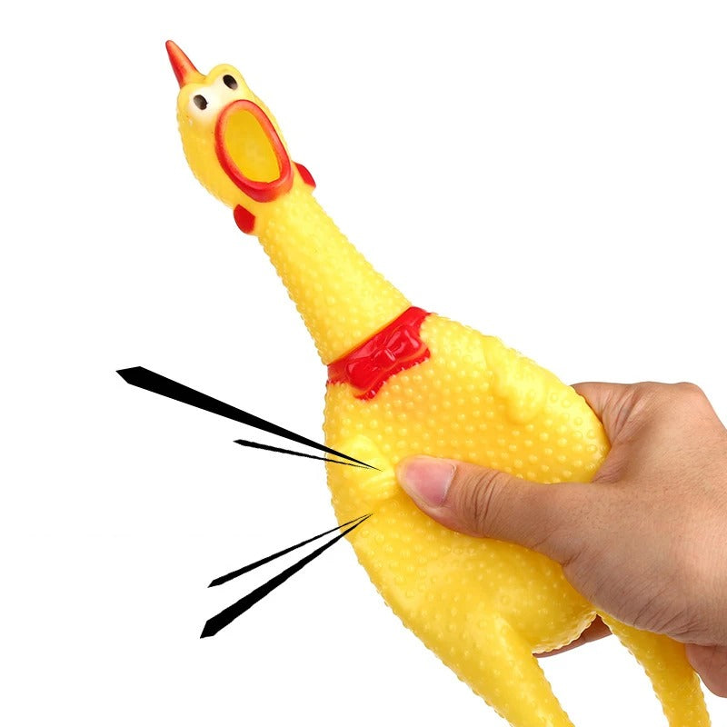 Squeak Chicken Hundespielzeug