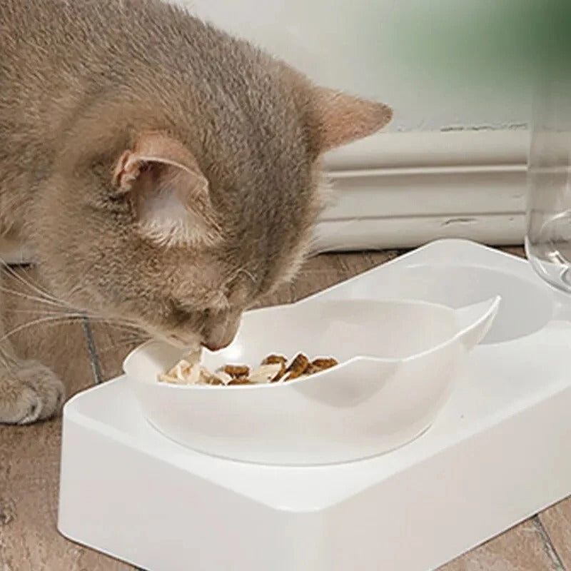 Neigbarer Futter- & Wassernapf