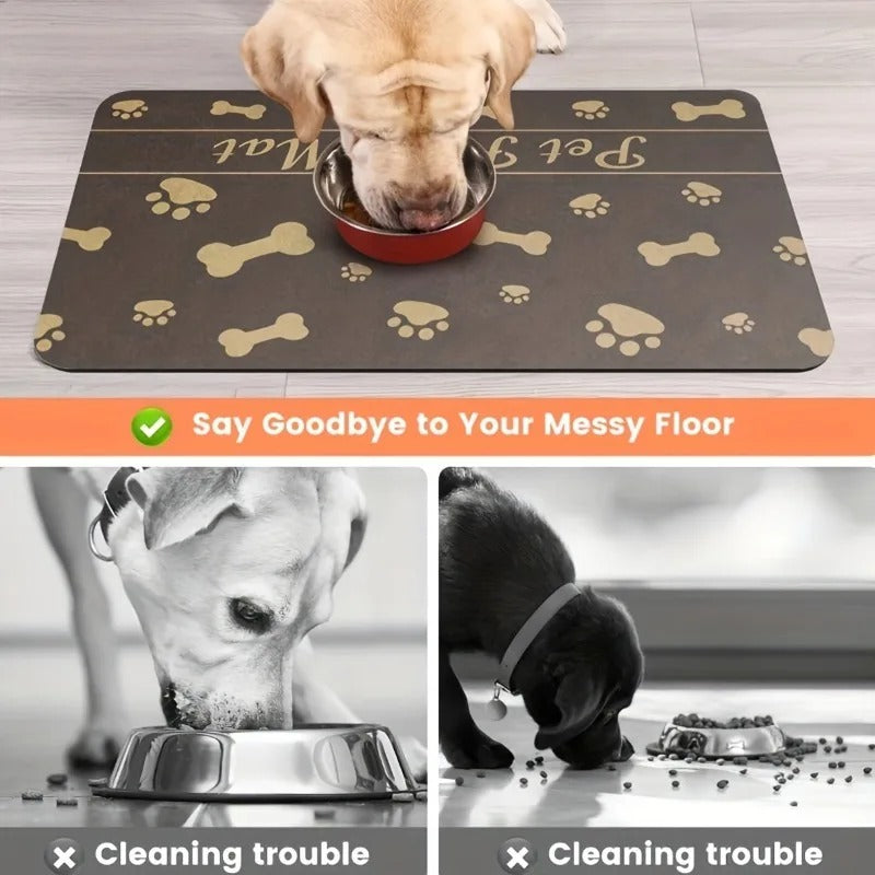 Pet Placemat Kein Fleck Schnelltrocknend Absorbierend