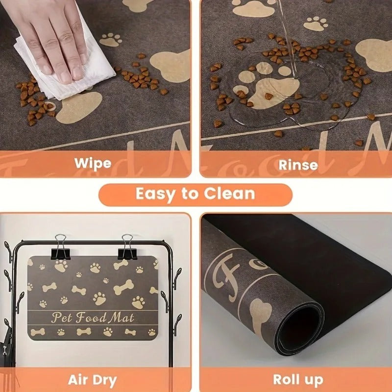 Pet Placemat Kein Fleck Schnelltrocknend Absorbierend