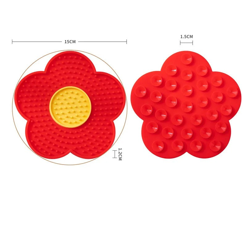 Sonnenblumen Schleckplatte für Hunde