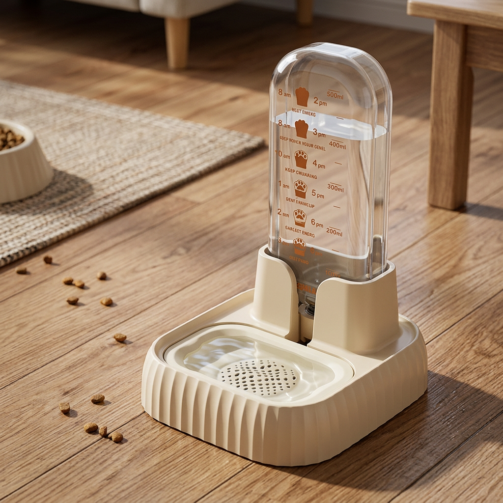 Automatischer Wasserspender für Haustiere mit großem Fassungsvermögen