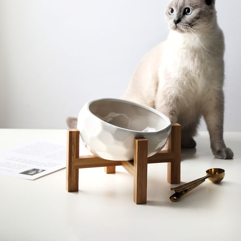 Ergonomisch Erhöhte Futterschüssel für Haustiere