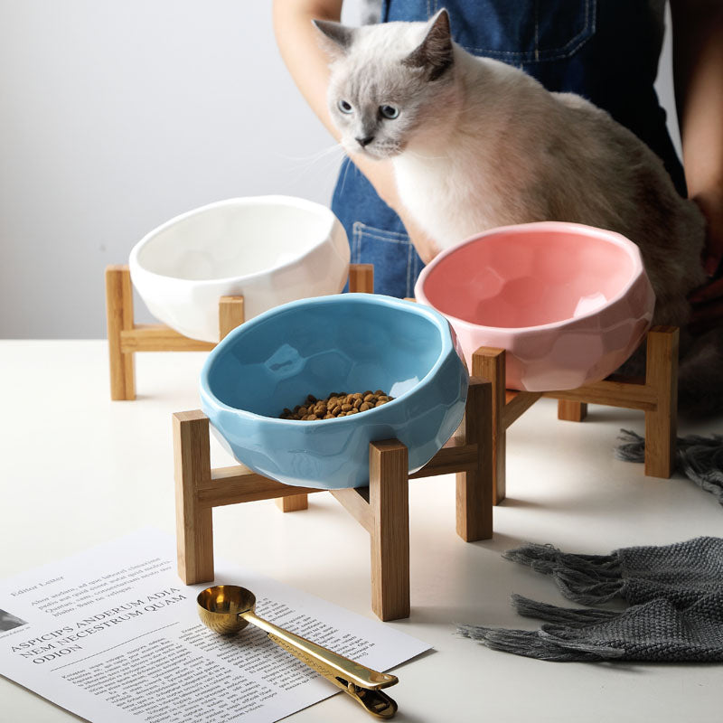 Ergonomisch Erhöhte Futterschüssel für Haustiere