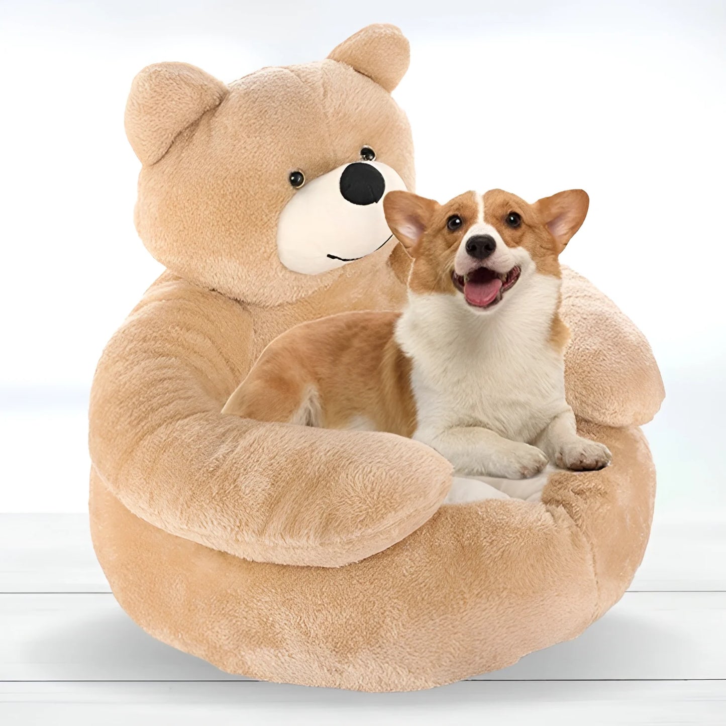 Plüsch-Haustierbett – SnuggleNest