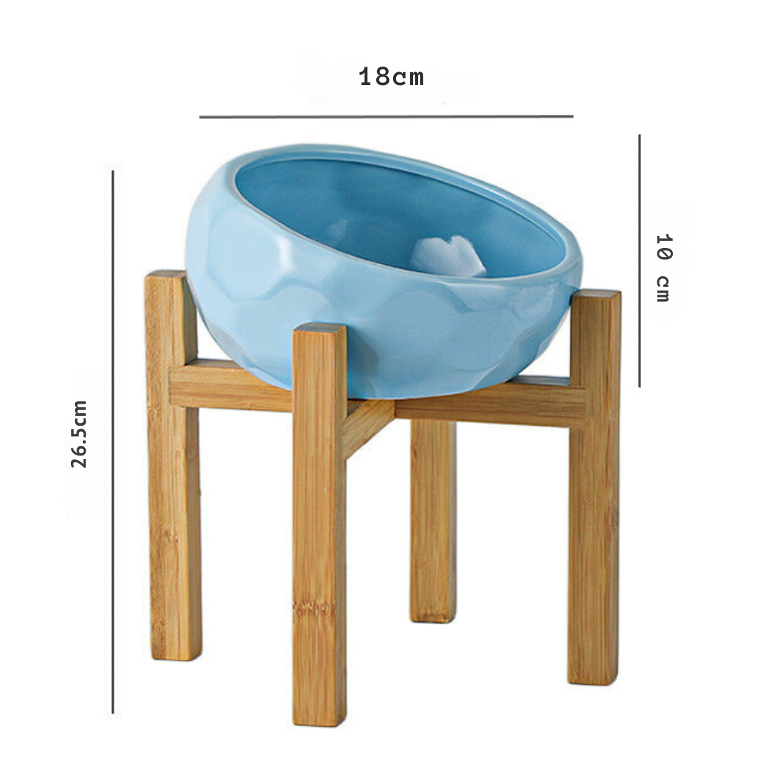 Ergonomisch Erhöhte Futterschüssel für Haustiere