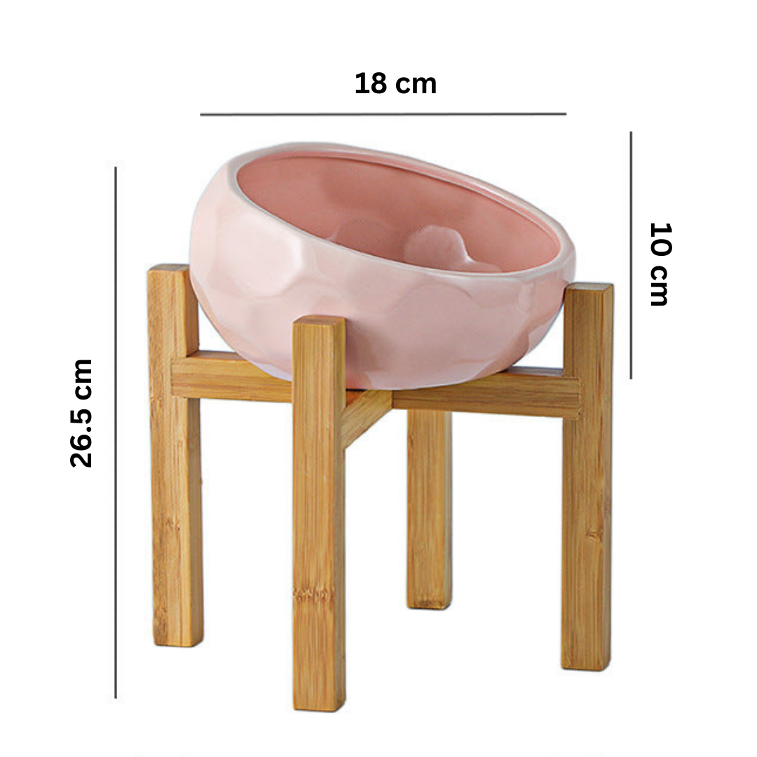 Ergonomisch Erhöhte Futterschüssel für Haustiere