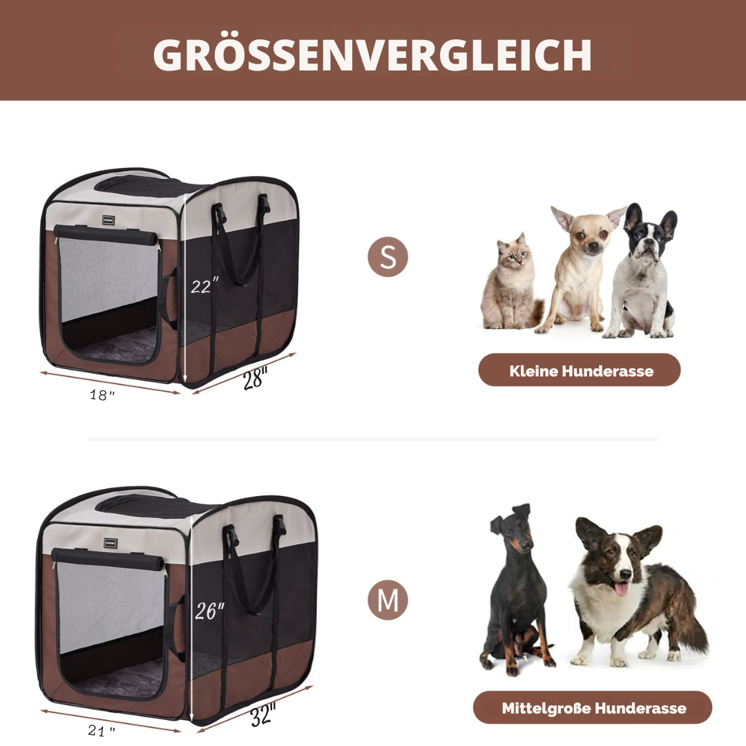 Verstaubare Haustier Transport Box