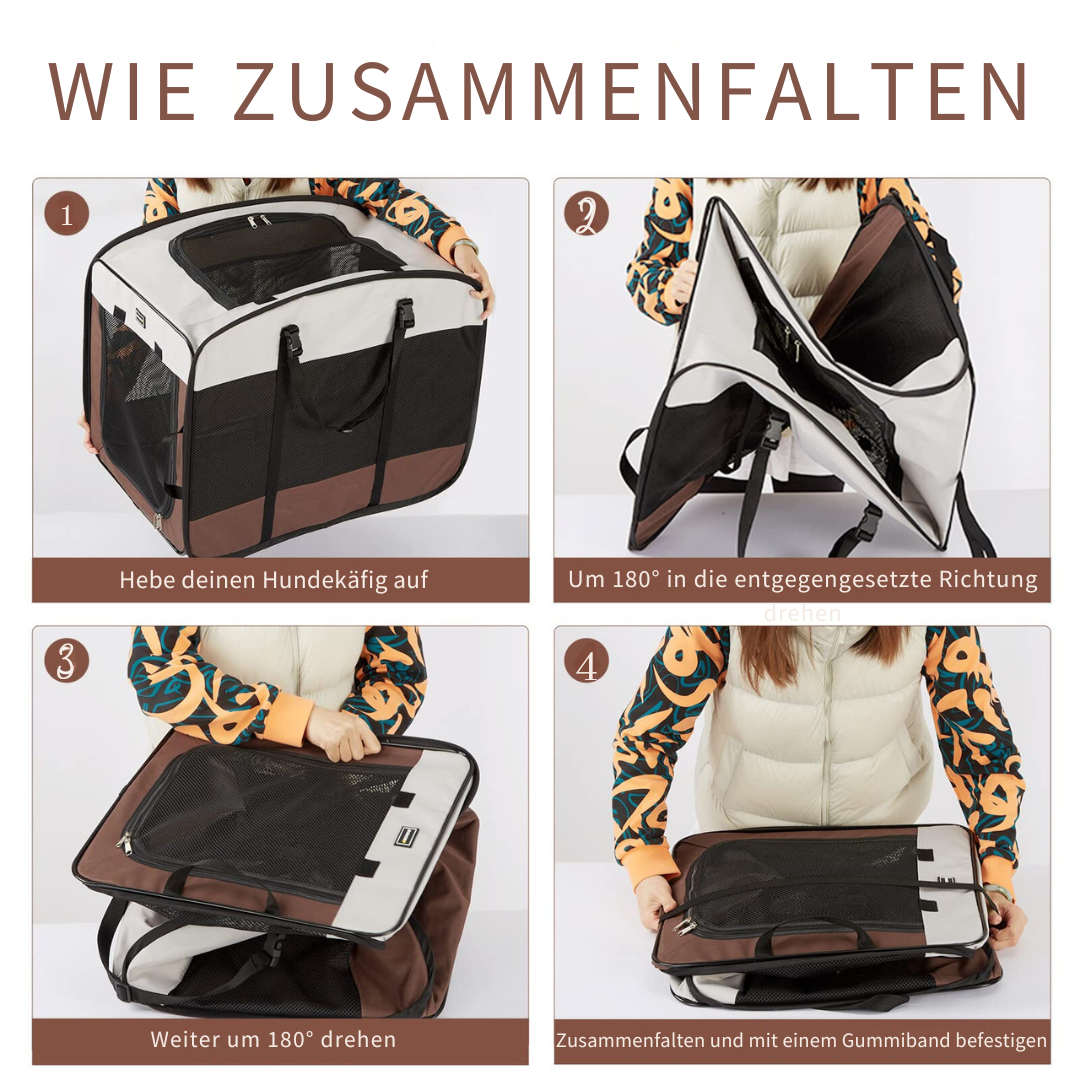 Verstaubare Haustier Transport Box