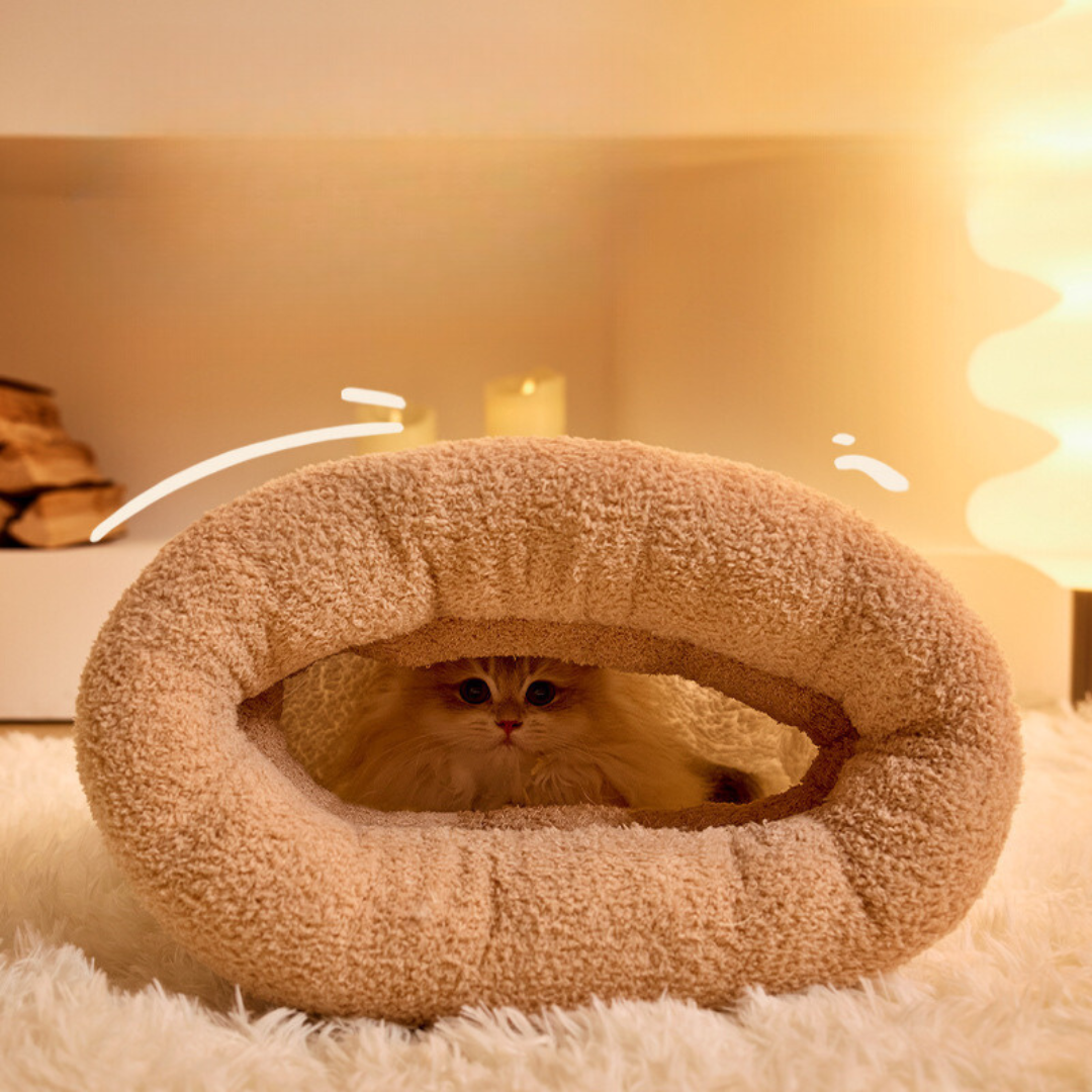 Bequemes Katzen Schlafsack Bett – tier-herzen