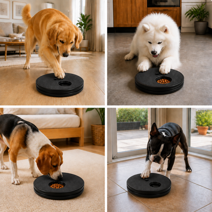 3-in-1 Interaktives Kratzspielzeug für Hunde mit Leckerli-Spender