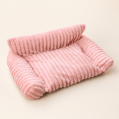 Flauschiges Wolken-Katzensofa mit weichen Seitenpolstern & Waschbarem