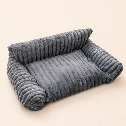 Flauschiges Wolken-Katzensofa mit weichen Seitenpolstern & Waschbarem