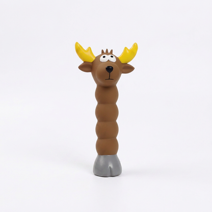 Flexibles Hundekauspielzeug in Tierform