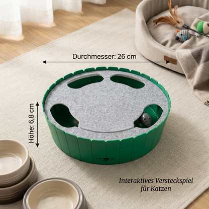 Interaktives Versteckspiel mit Maus für Katzen