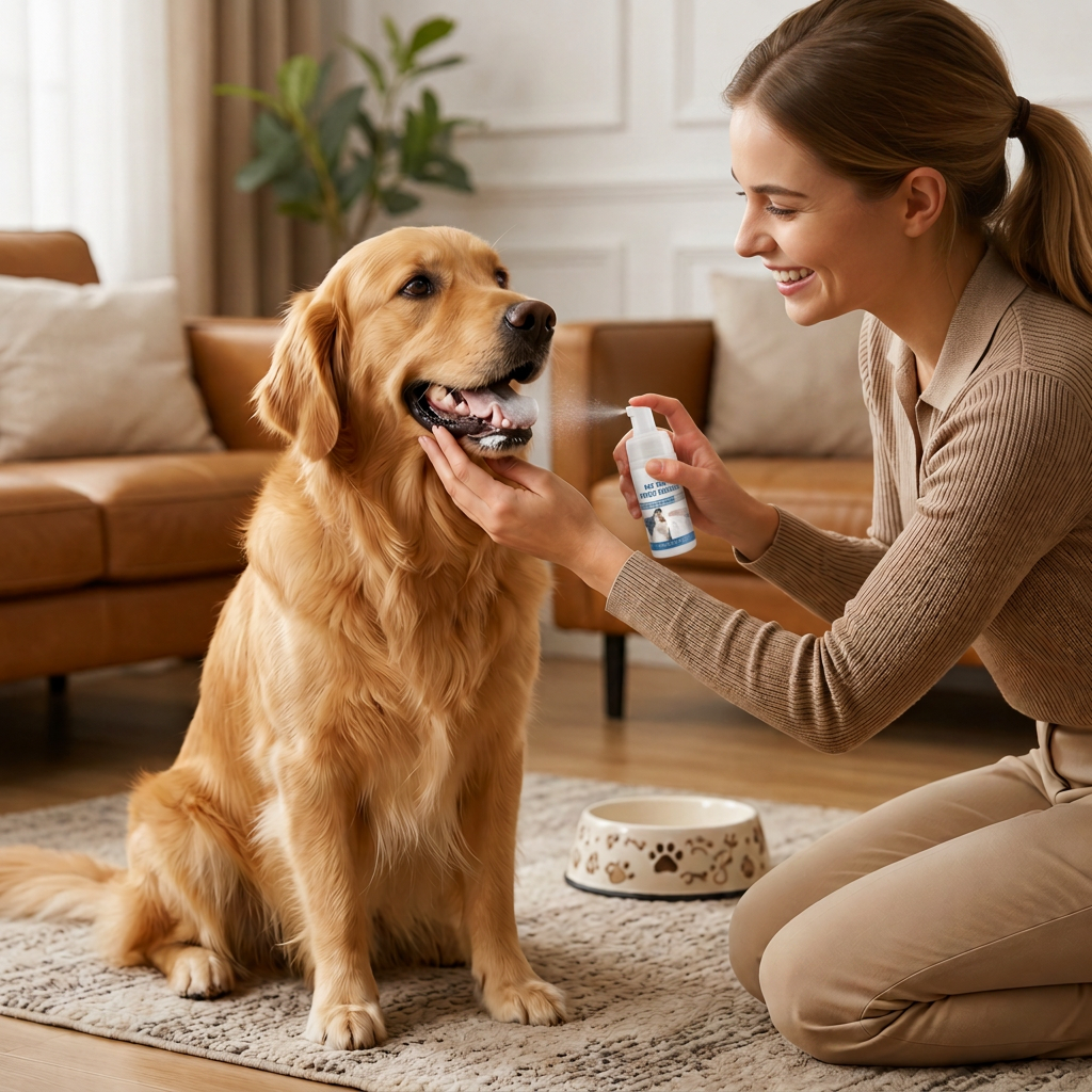 Zahnreinigungsschaum für Hunde – Für sauberere Zähne & frischen Atem