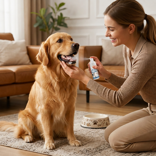 Zahnreinigungsschaum für Hunde – Für sauberere Zähne & frischen Atem