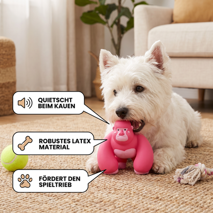 Süßes Latex-Kauspielzeug mit Quietscher für Hunde