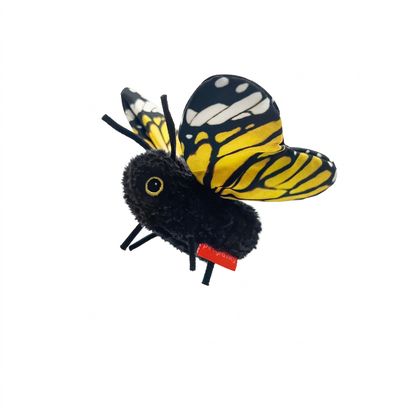 Interaktives flatterndes Schmetterlings-Katzenspielzeug – Automatischer fliegender Teaser