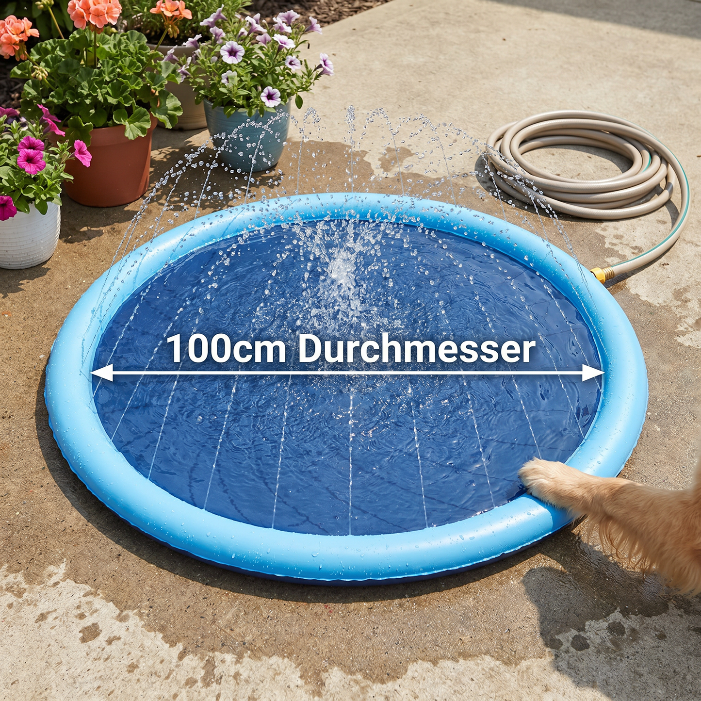 Hundefontäne - Sommerspielzeug