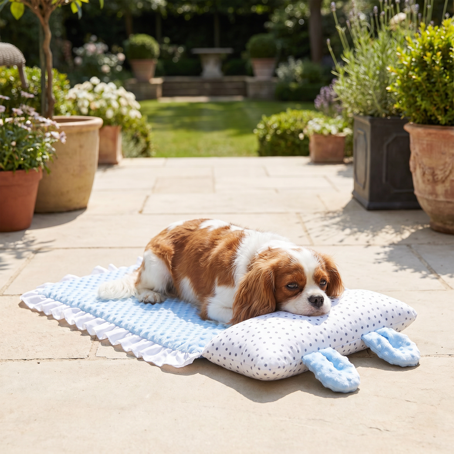 Kühlendes Hundebett für heiße Tage – weich, waschbar & bequem