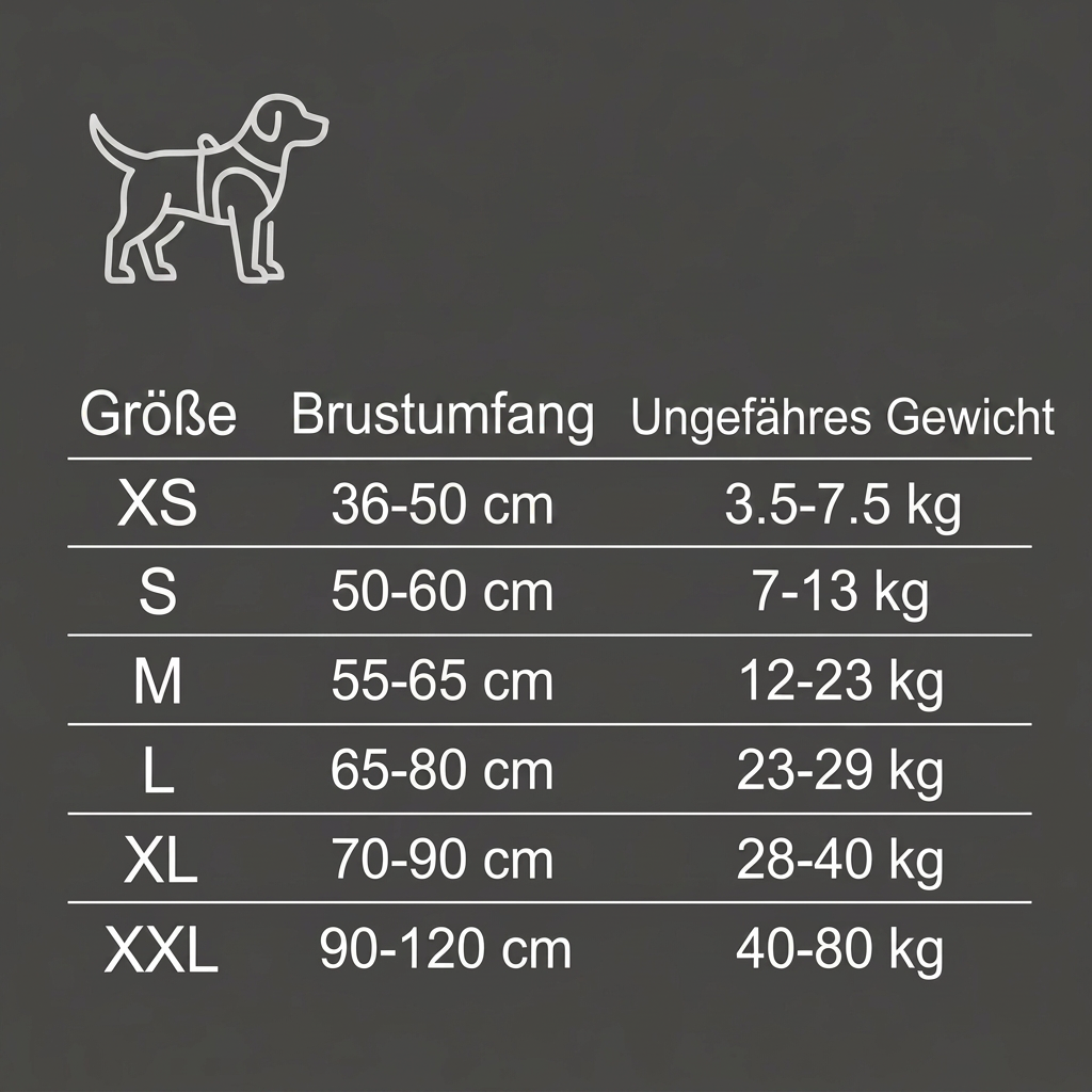 Reflektierendes verstellbares Hundegeschirr mit 3 Leinenclips – Gepolstert für Spaziergänge & Training