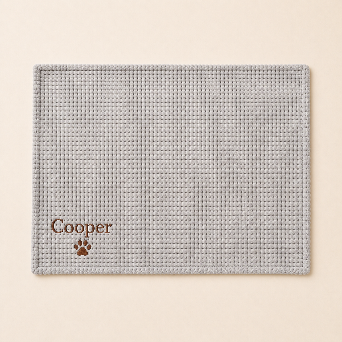 Personalisierte Flauschige Hundedecke Mit Individueller Stickerei