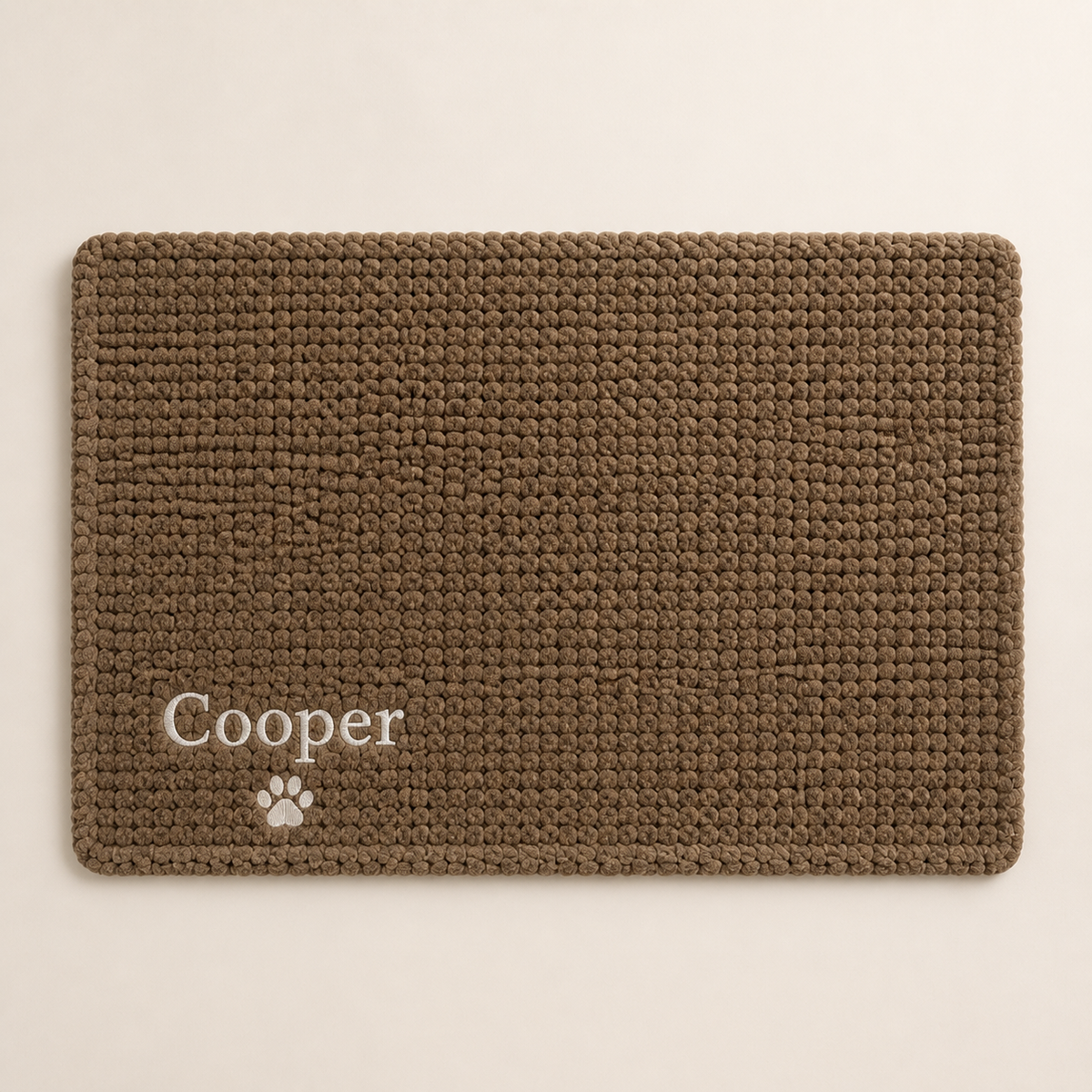 Personalisierte Flauschige Hundedecke Mit Individueller Stickerei