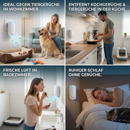 Mobiler Luftreiniger & Geruchsentferner – Ideal gegen Tiergerüche