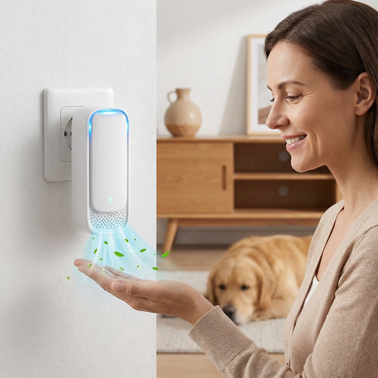 Mobiler Luftreiniger & Geruchsentferner – Ideal gegen Tiergerüche