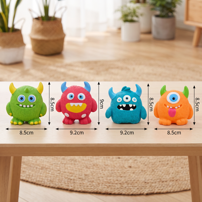 Robustes Umweltfreundliches Monster-Hundespielzeug aus Latex mit Quietscher und Zahnpflegefunktion